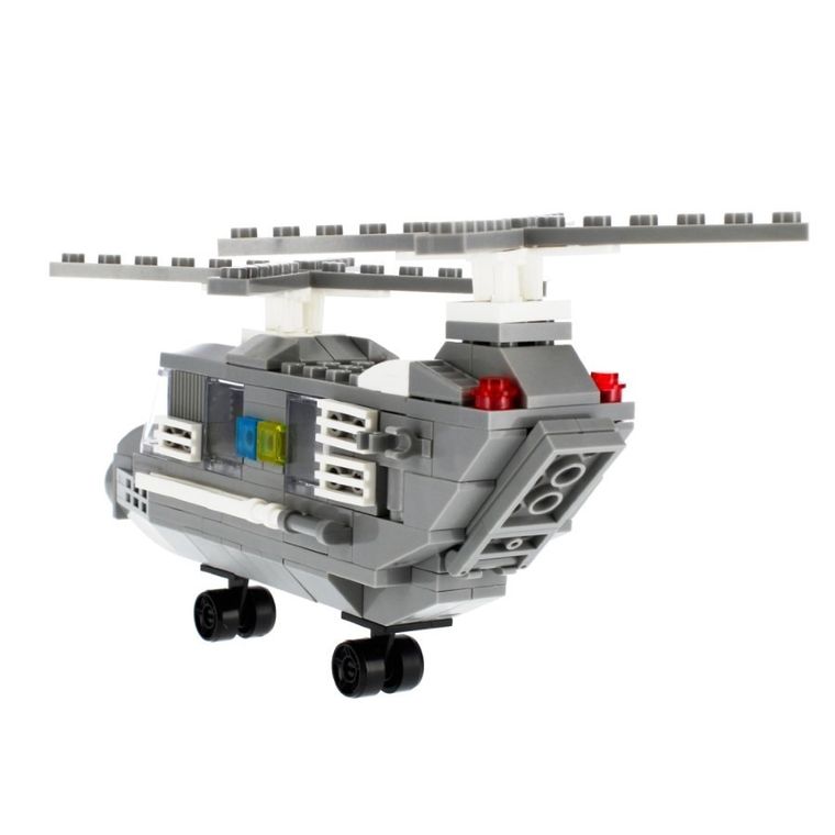 Alleblox, helikopter wojskowy, klocki konstrukcyjne, 179 elementów