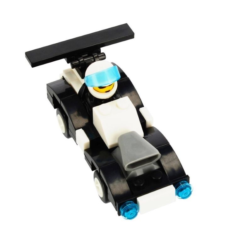 Alleblox, samochód wyścigowy, klocki konstrukcyjne