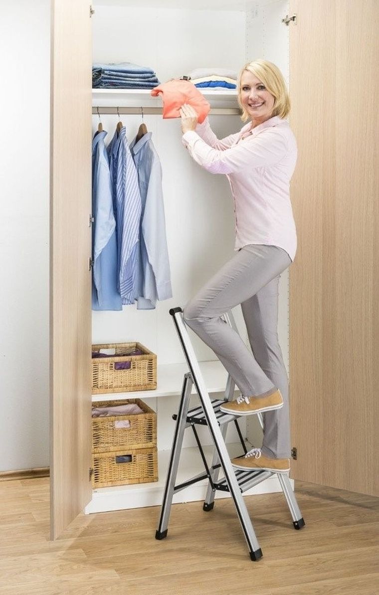 Aluminiowa drabina, 2-stopniowa