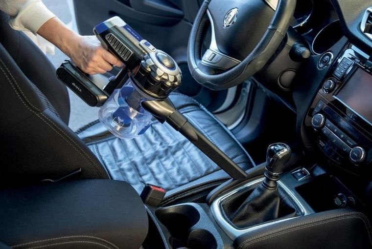 Ariette, pionowy odkurzacz 2w1, 22,2V, niebieski