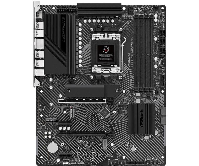 Asrock, płyta główna, B650 PG LIGHTNING AM5 4DDR5 HDMI M.2 ATX