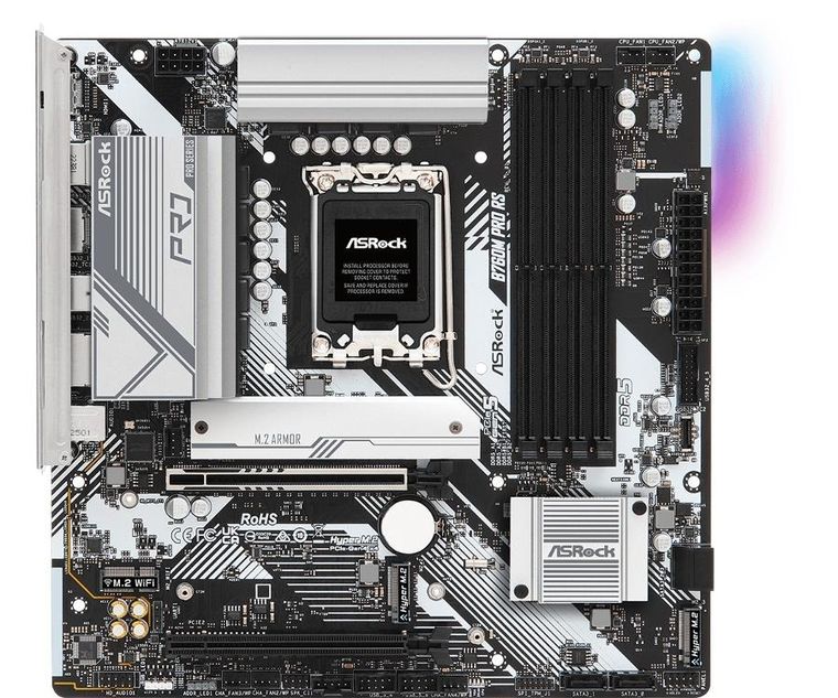 ASRock, płyta główna, B760M Pro RS s1700 4DDR5 DP/HDMI mATX