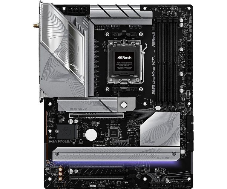 ASRock, płyta główna, B850 LIVEMIXER WIFI AM5 4DDR5 USB3.2 ATX