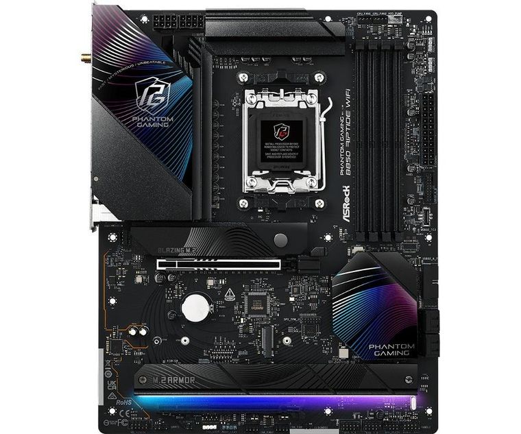 ASRock, płyta główna, B850 Phantom Gaming Riptide WiFi AM5 4DDR5 ATX