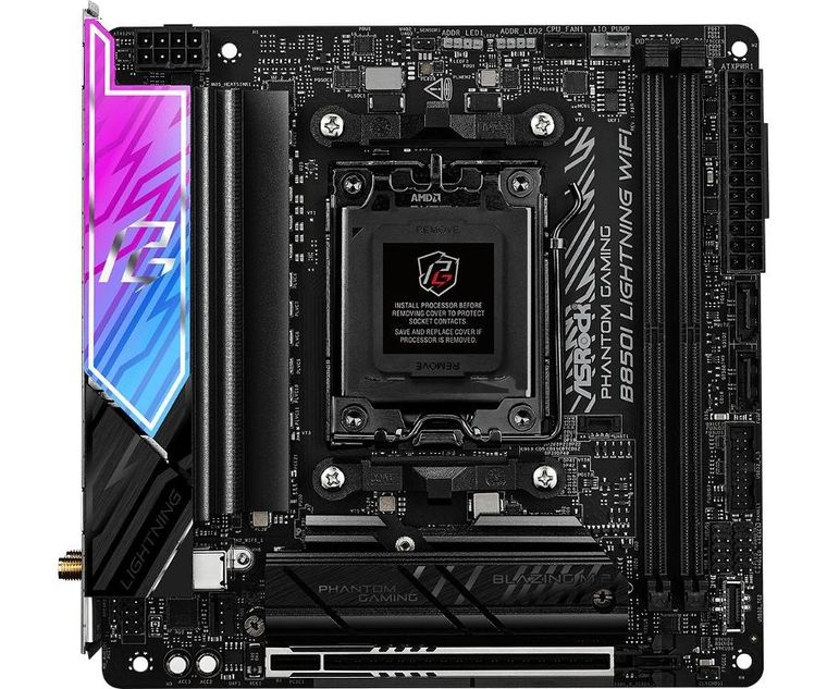 ASRock, płyta główna, B850I LIGHTNING WIFI AM5 2DDR5 ITX