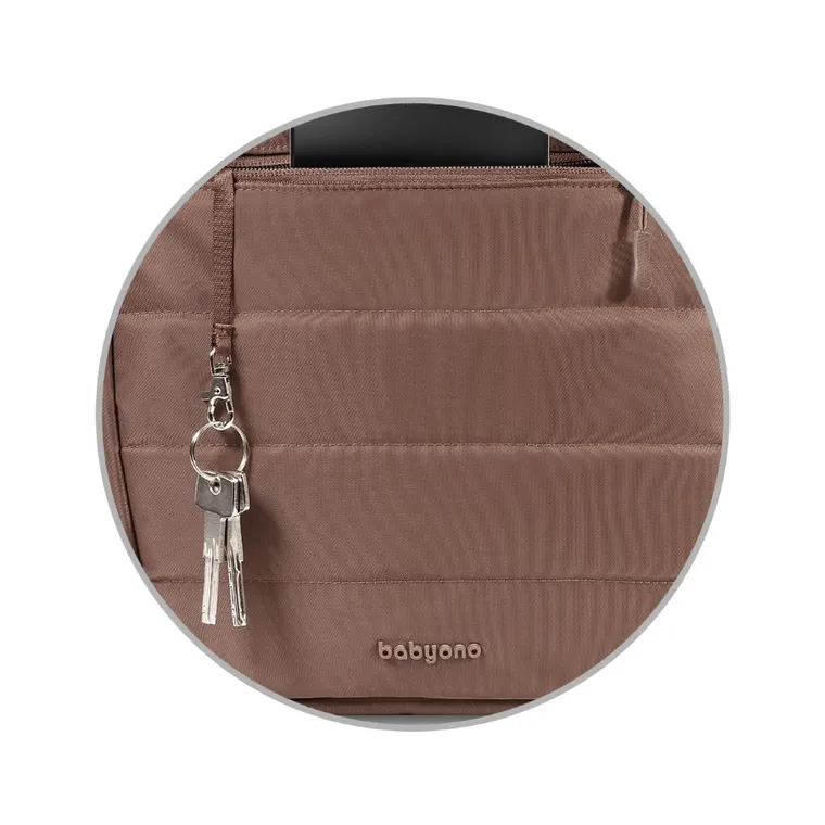 BabyOno, Cami, torba dla mamy i do wózka, czekoladowa
