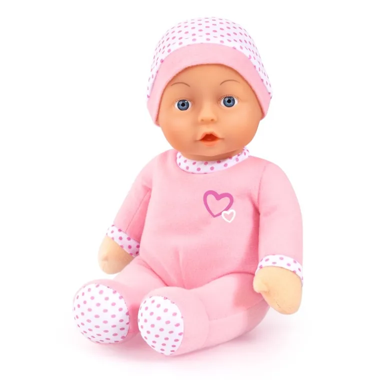 Bayer Design, Buggy, wózek spacerówka z lalką bobas i akcesoriami, różowy