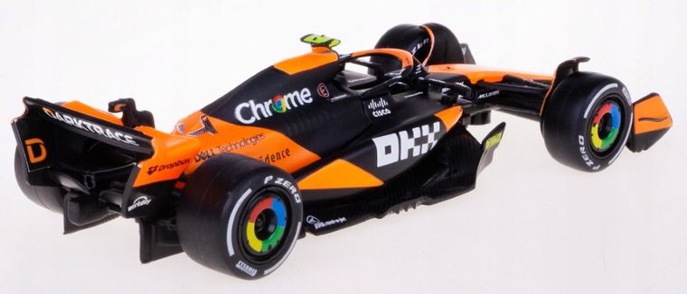 Bburago, Formula Racing, McLaren MCL36 MCL60, #4 Lando Norris, bolidy F1, modele pojazdów, 1:43
