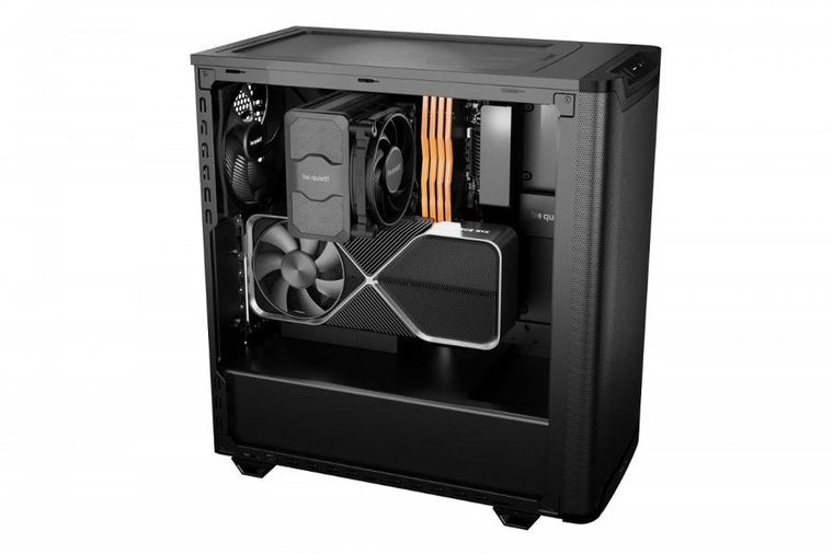 Be Quiet!, obudowa, Pure Base 501 Airflow Window, czarna