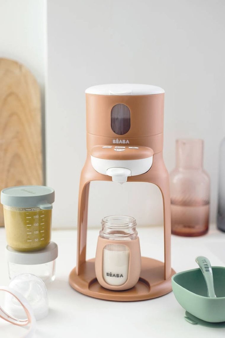 Beaba, Bib'expresso, ekspres do mleka 2w1, terracota limited edition