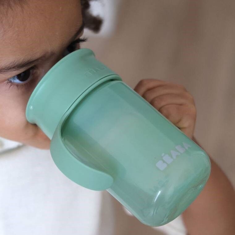 Beaba, kubek treningowy 360°, Sage Green