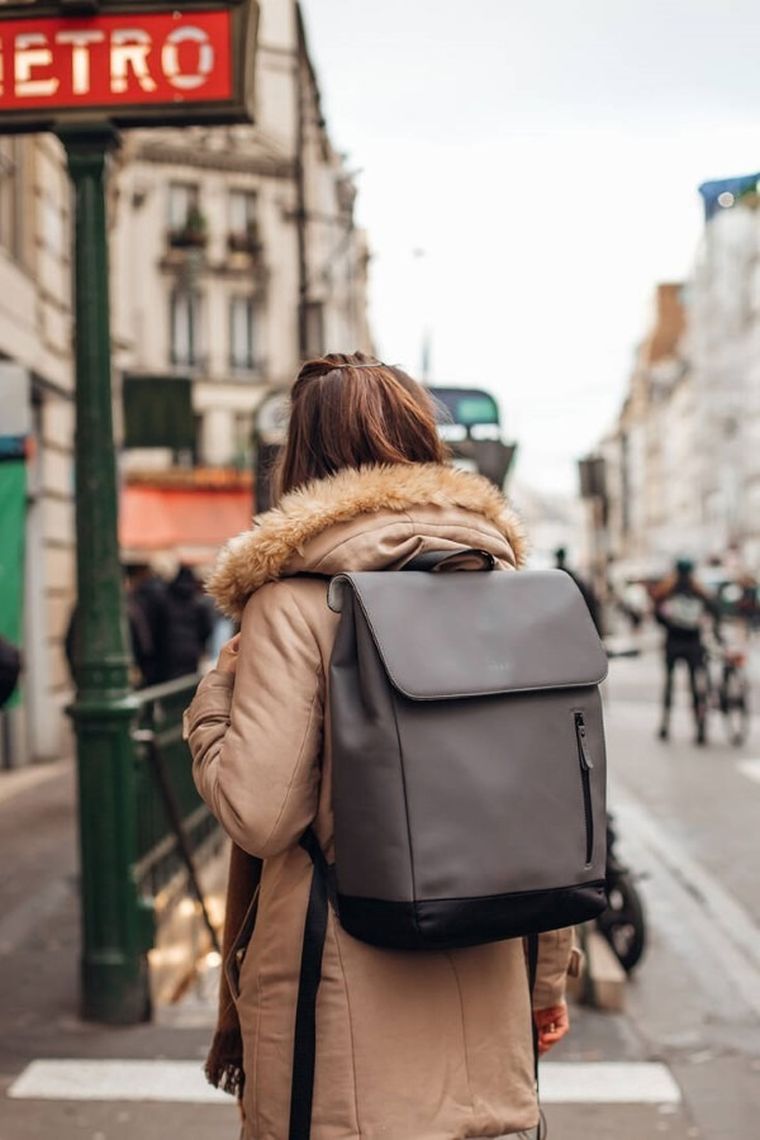 Beaba, Oslo, plecak dla rodzica, do wózka, Mineral Grey