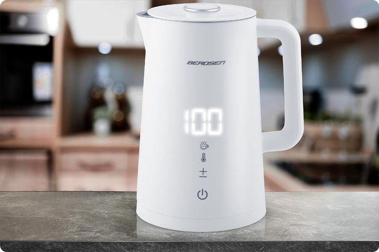 Berdsen, czajnik elektryczny, biały, 1,7l