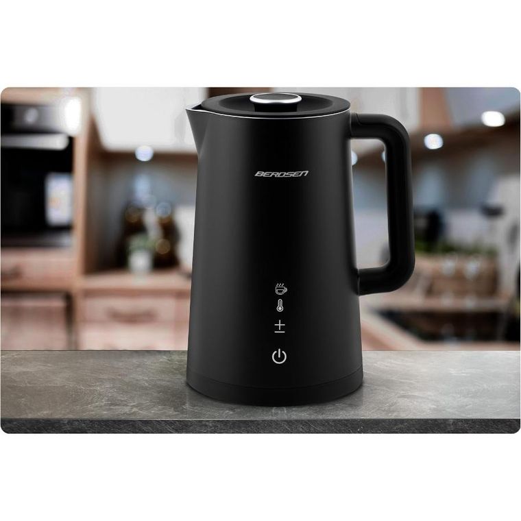 Berdsen, czajnik elektryczny, czarny, 1,7l, BD-709
