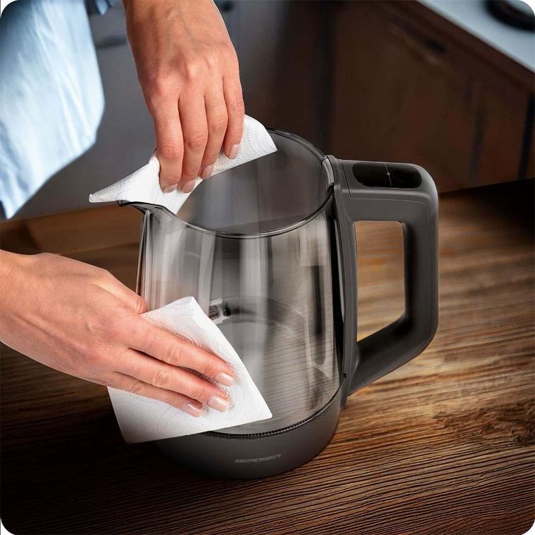 Berdsen, czajnik elektryczny, szklany, 1.7l, BD-711