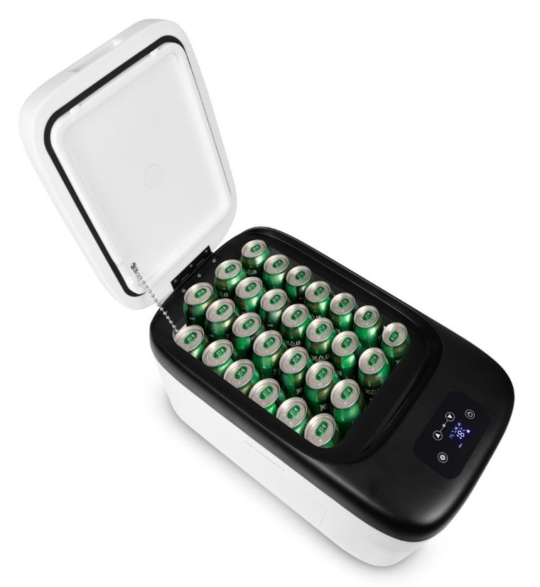 Berdsen, Icemax 401, lodówka kompresorowa turystyczna, biała, 21l