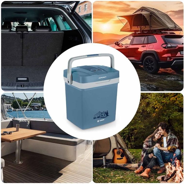 Berdsen, Icemax, lodówka turystyczna, tryb ECO, 26l, niebieska