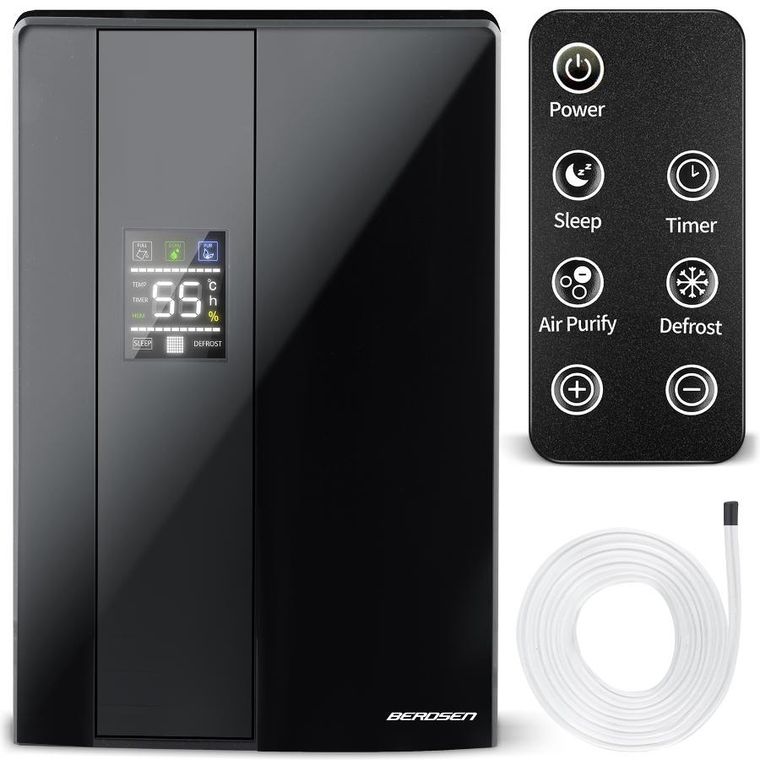 Berdsen, osuszacz powietrza, pochłaniacz wilgoci, BR-20D czarny