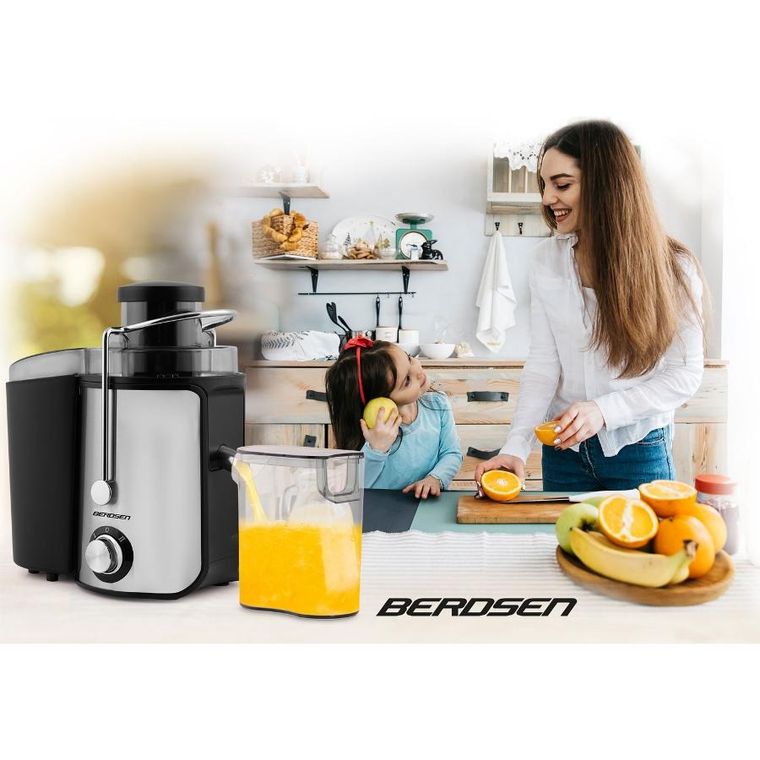 Berdsen, sokowirówka 600W, czarna, BD-750