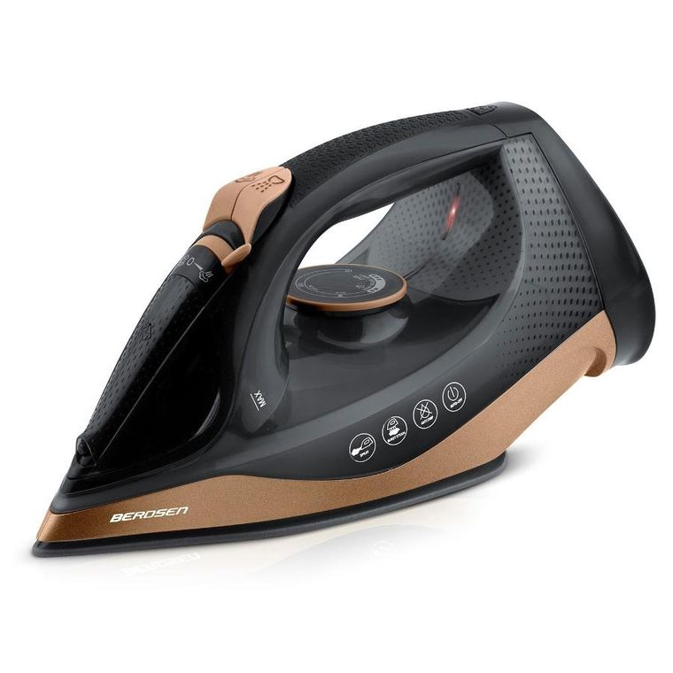 Berdsen, żelazko bezprzewodowe parowe, ceramiczna powłoka, 2600W, BD-333