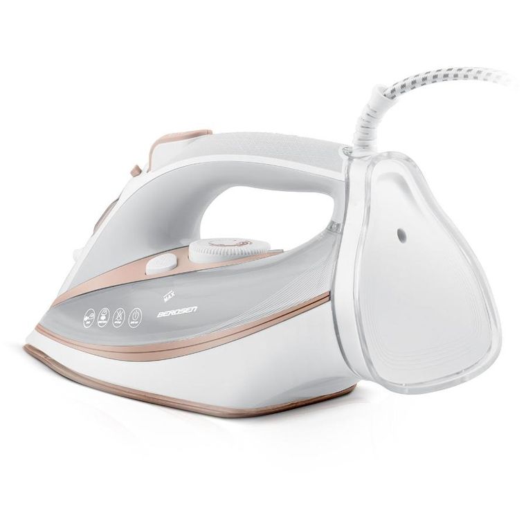 Berdsen, żelazko parowe, ceramiczna powłoka, praca w pionie, 3000W, BD-332