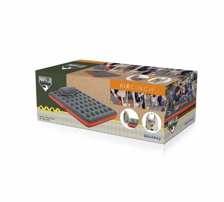 Bestway, dmuchany materac, 203-152-22 cm