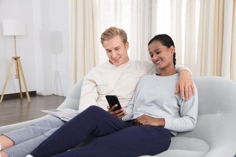 Bestway, dmuchany materac z pompką, 226-152-84 cm