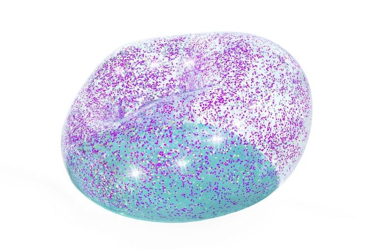 Bestway, fotel dmuchany z brokatem