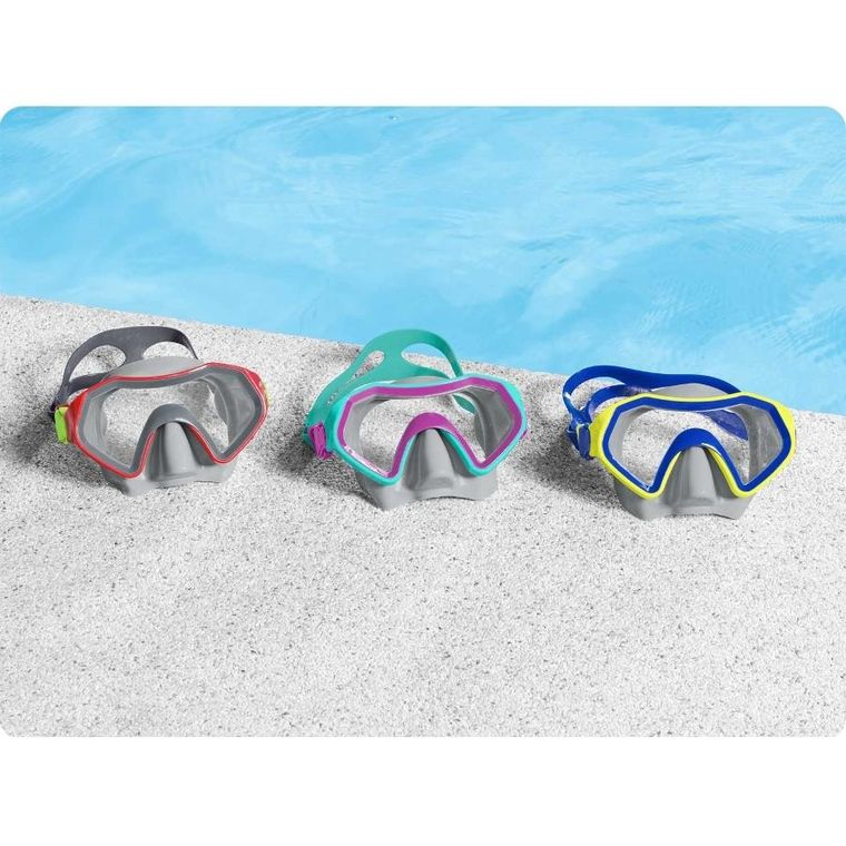 Bestway, maska do pływania, czerwona