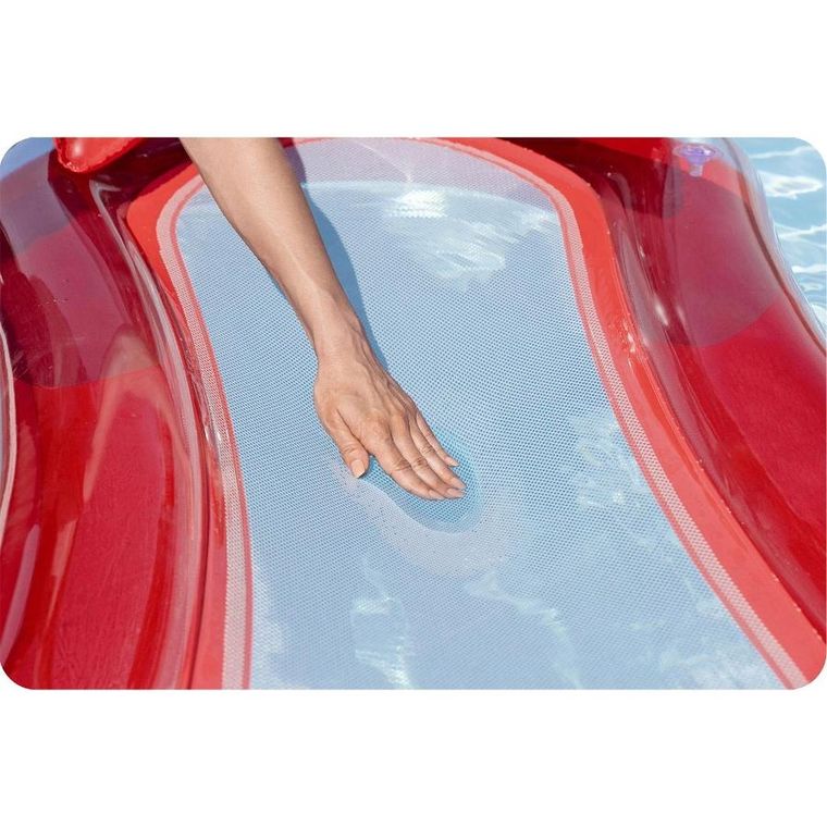 Bestway, materac do pływania, czerwony