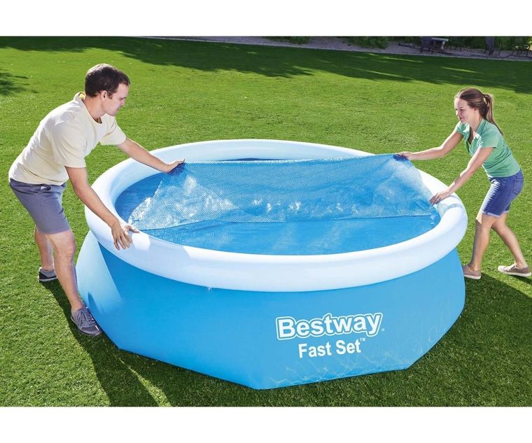 Bestway, pokrywa solarna do basenów stelażowych, 305 cm