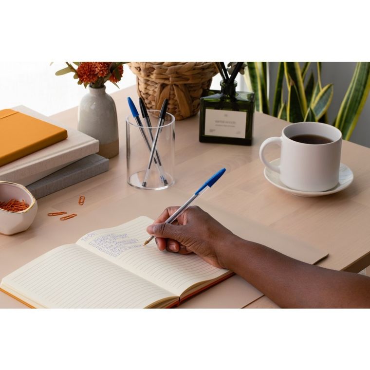 Bic, Cristal Original, długopis, czarny, 10 szt.