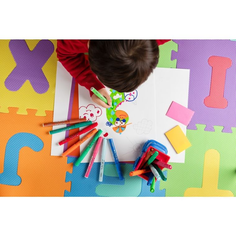 Bic, Kids, Visacolor XL, flamastry, 8 kolorów