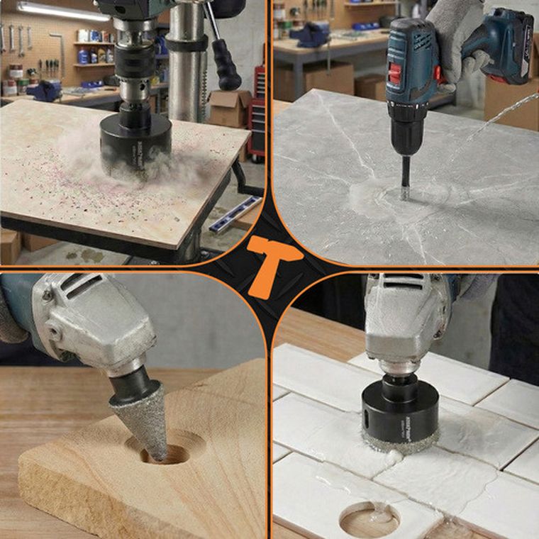 Bigstren, otwornice diamentowe, 13 szt.