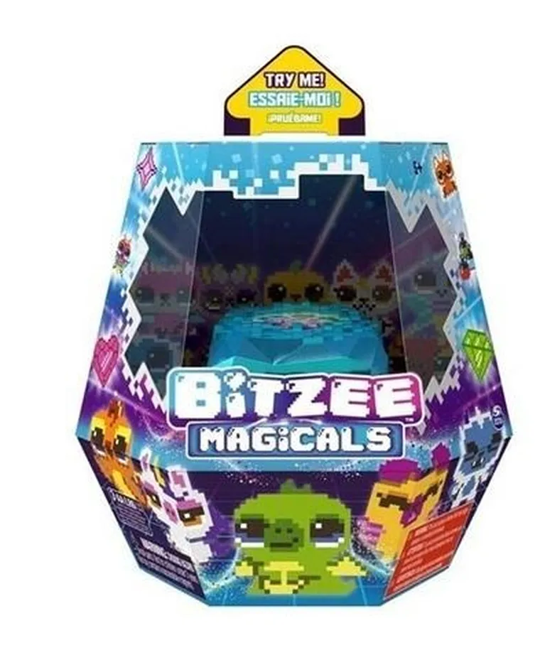 Bitzee, Magicals, interaktywne cyfrowe zwierzątko, niebieskie