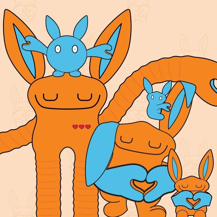 Bumpas, maskotka do przytulania, Lucky, 35,5 cm