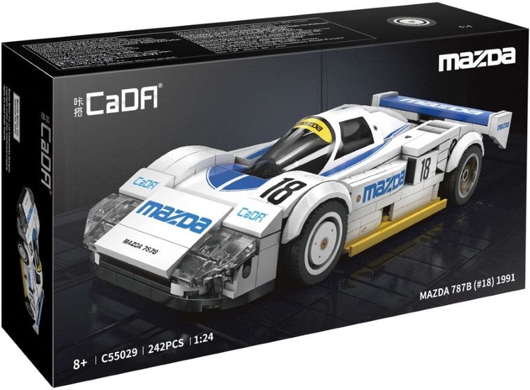 Cada, Mazda 787B, pojazd, klocki konstrukcyjne, 242 elementy