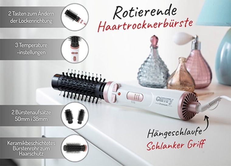 Camry, lokówko-suszarka, 1000W, CR 2021
