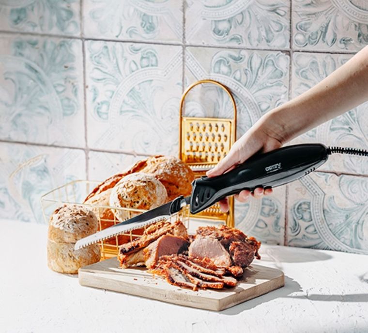 Camry, nóż elektryczny, zestaw noży