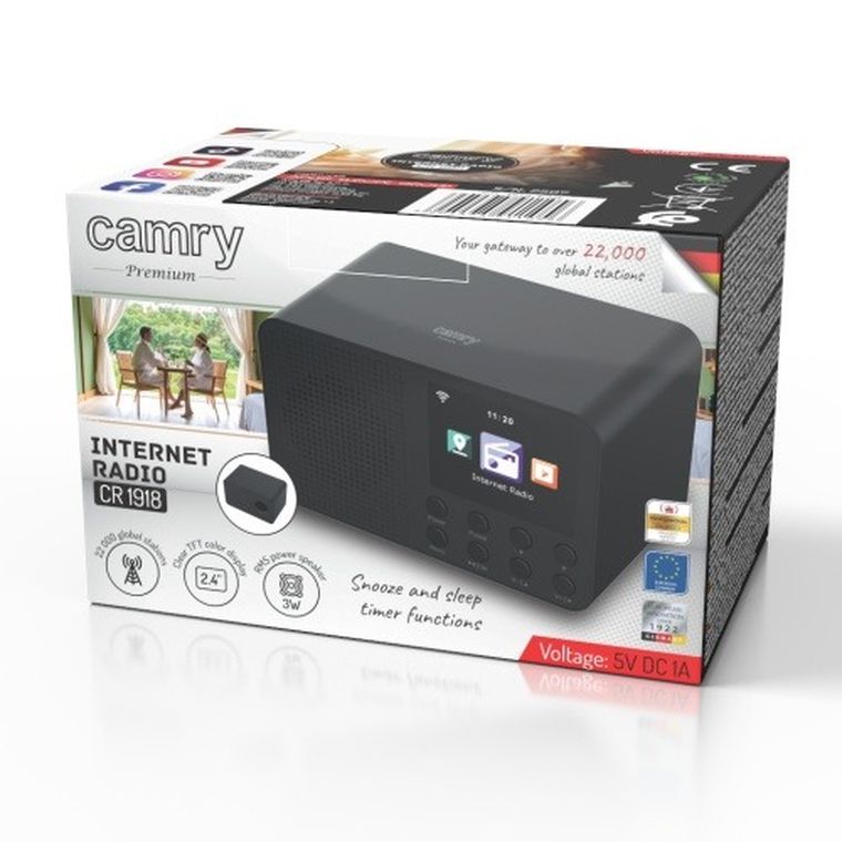 Camry, radio internetowe z WiFi