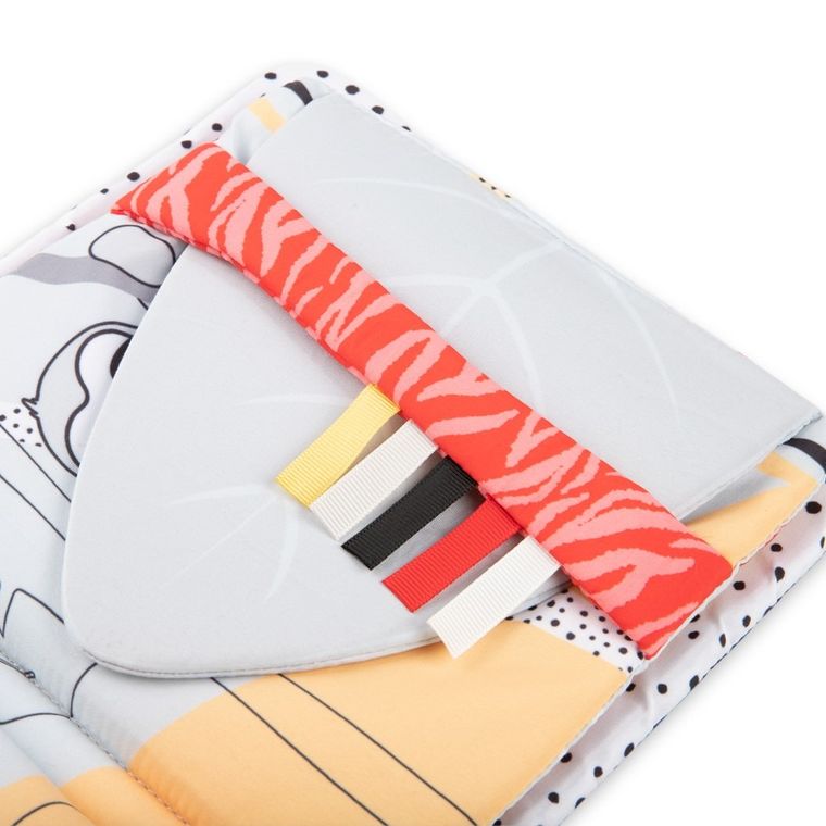 Canpol babies, BabiesBoo, sensoryczna książeczka manipulacyjna Panda