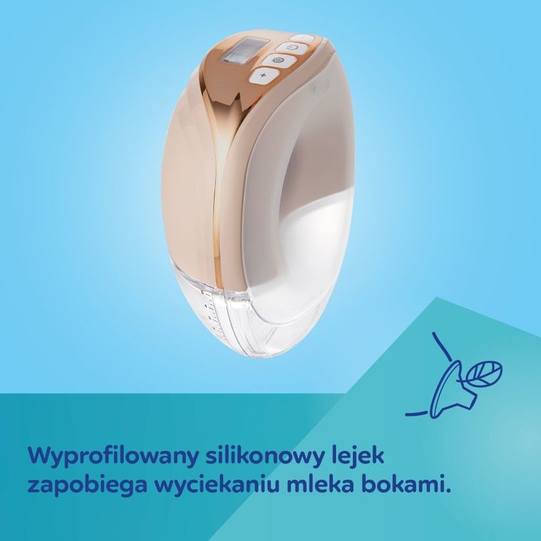 Canpol babies, Hands-Free, bezprzewodowy laktator elektryczny muszlowy