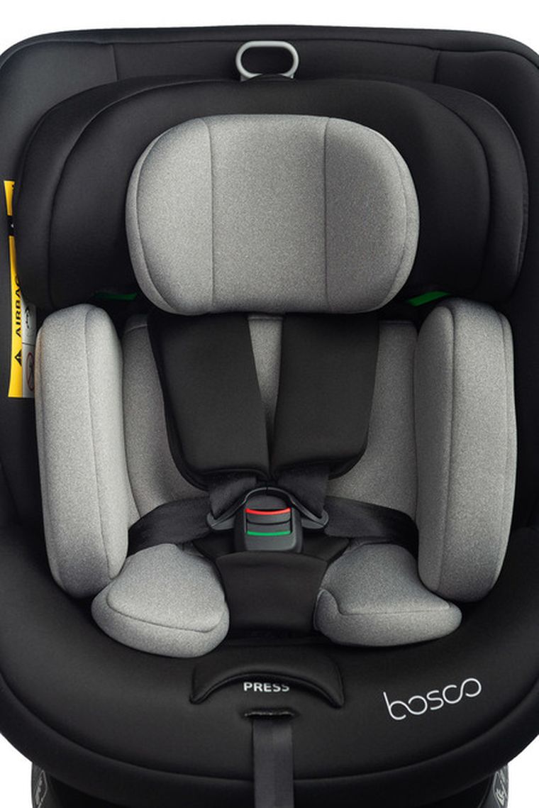 Caretero, Bosco I-Size, fotelik samochodowy, black, 40-150 cm