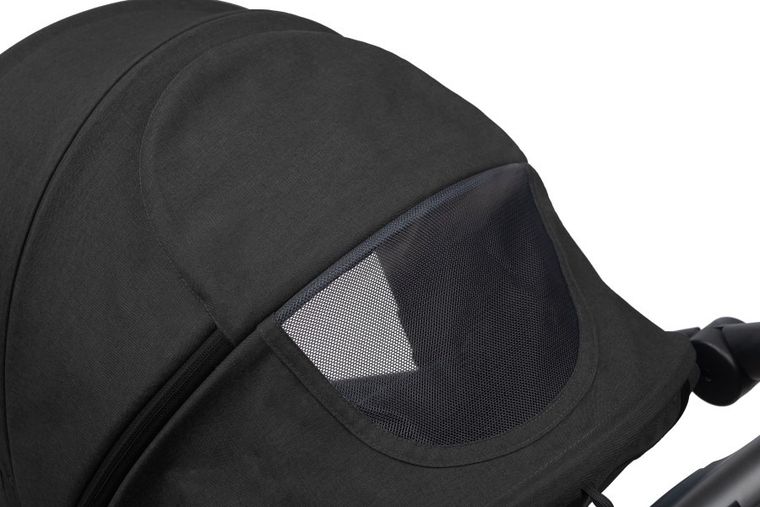 Caretero, Elma, wózek spacerowy, Black