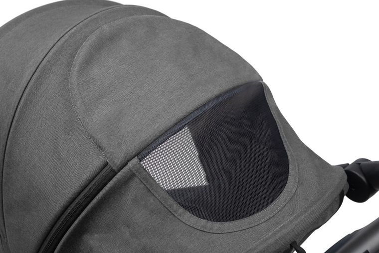 Caretero, Elma, wózek spacerowy, Dark Grey