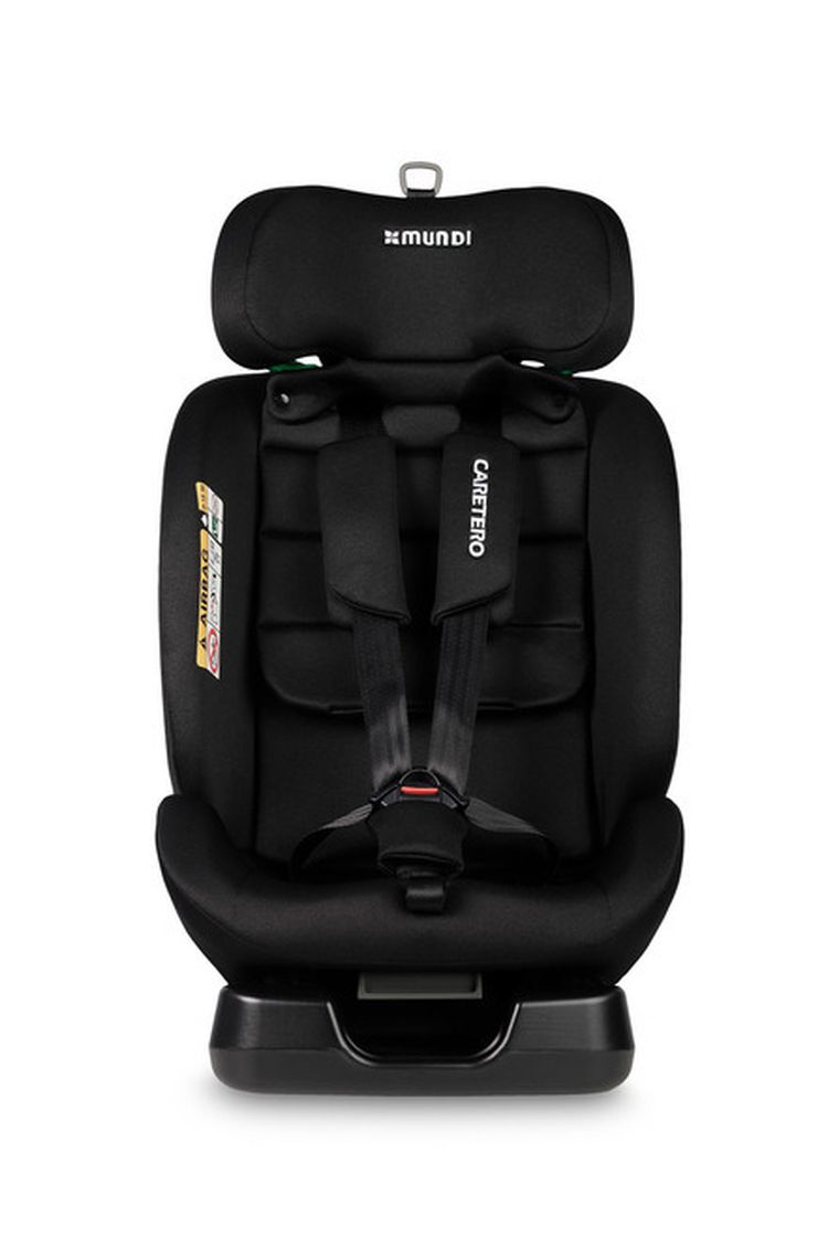 Caretero, Mundi, fotelik samochodowy, i-Size, black, 40-150 cm