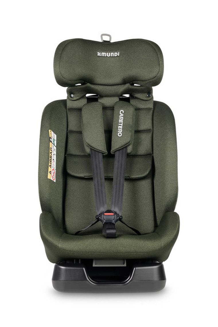 Caretero, Mundi, fotelik samochodowy, i-Size, green, 40-150 cm