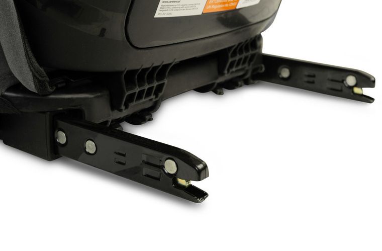 Caretero, Nimbus I-Size, fotelik samochodowy, 100-150 cm, Graphite