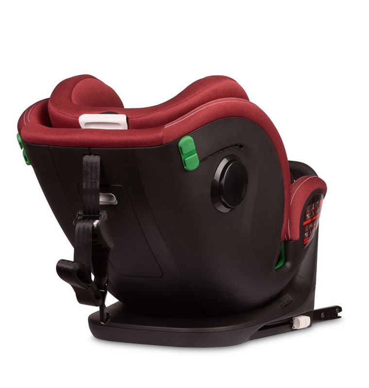Caretero, Securo i-Size, fotelik samochodowy, burgundy, 40-150 cm