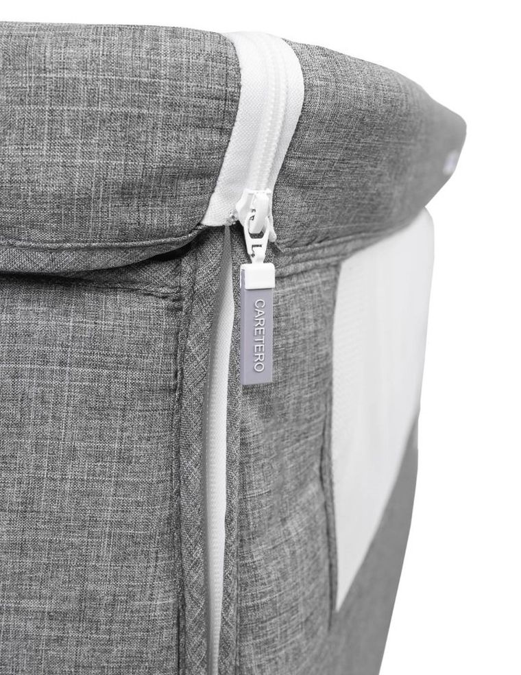 Caretero, Sleep2gether, łóżeczko dostawne, graphite